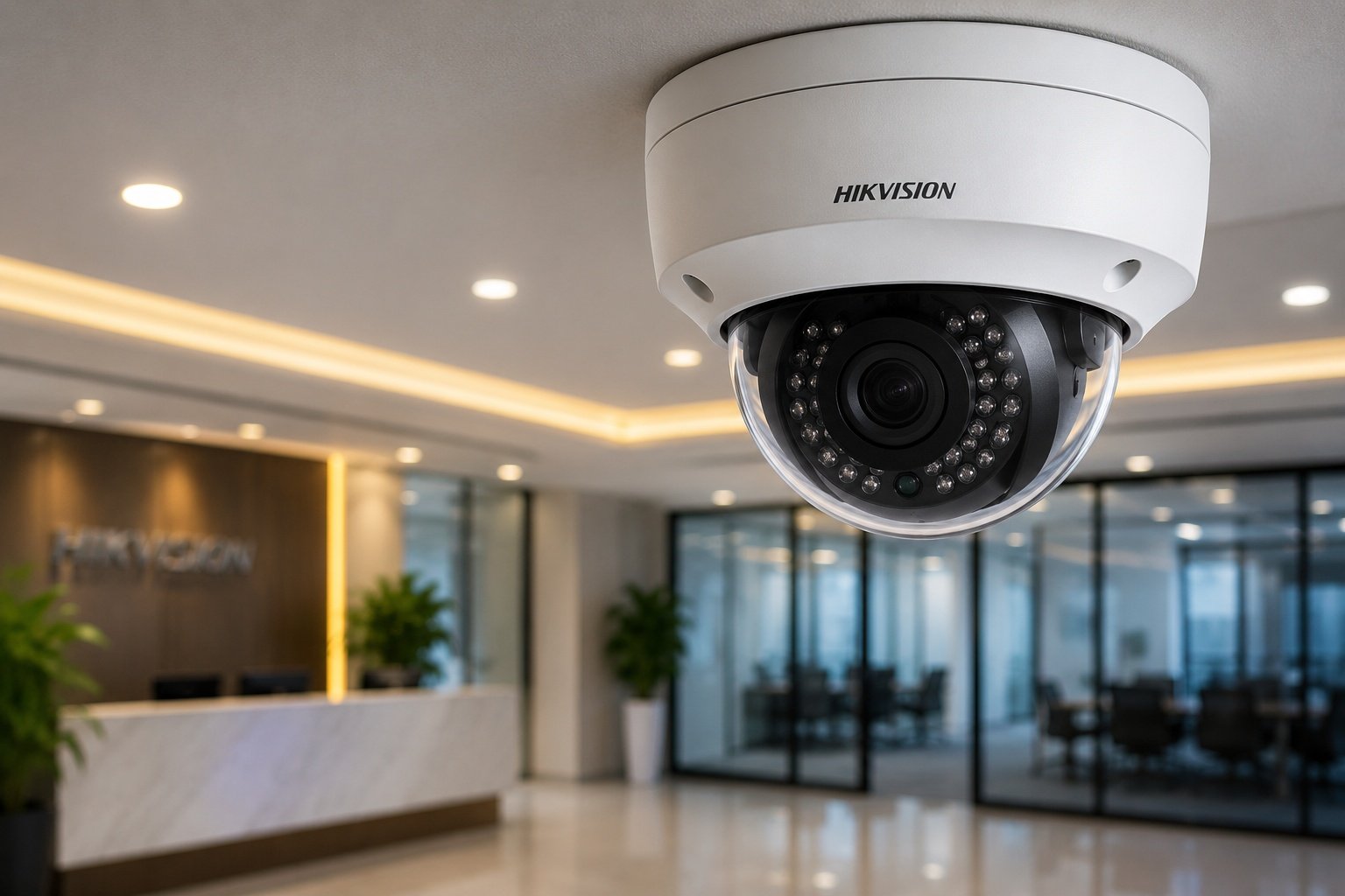 Dome CCTV camera